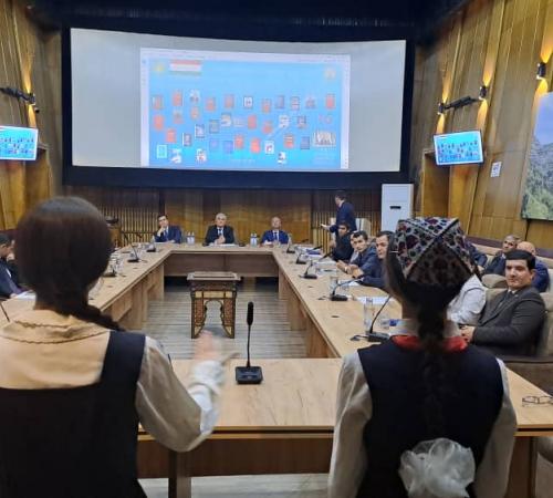 КОНФЕРЕНСИЯИ ИЛМИЮ АМАЛИИ ҶУМҲУРИЯВӢ БАХШИДА БА РӮЗИ ПРЕЗИДЕНТ ВА СОЛГАРДИ ИҶЛОСИЯИ XVI ШУРОИ ОЛИИ ҶУМҲУРИИ ТОҶИКИСТОН ТАҲТИ УНВОНИ «ПРЕЗИДЕНТ, ИҶЛОСИЯИ 16-И ШУРОИ ОЛӢ ВА ТАҲКИМИ ПОЯҲОИ ИСТИҚЛОЛИ ДАВЛАТӢ» image 3