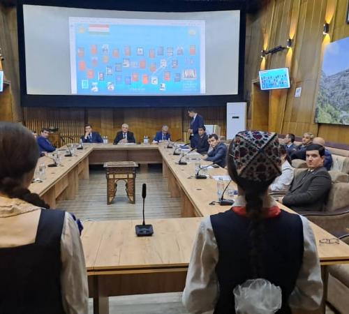 КОНФЕРЕНСИЯИ ИЛМИЮ АМАЛИИ ҶУМҲУРИЯВӢ БАХШИДА БА РӮЗИ ПРЕЗИДЕНТ ВА СОЛГАРДИ ИҶЛОСИЯИ XVI ШУРОИ ОЛИИ ҶУМҲУРИИ ТОҶИКИСТОН ТАҲТИ УНВОНИ «ПРЕЗИДЕНТ, ИҶЛОСИЯИ 16-И ШУРОИ ОЛӢ ВА ТАҲКИМИ ПОЯҲОИ ИСТИҚЛОЛИ ДАВЛАТӢ» image 13