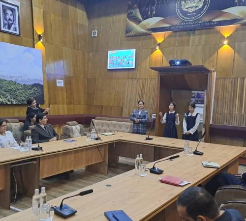 КОНФЕРЕНСИЯИ ИЛМИЮ АМАЛИИ ҶУМҲУРИЯВӢ БАХШИДА БА РӮЗИ ПРЕЗИДЕНТ ВА СОЛГАРДИ ИҶЛОСИЯИ XVI ШУРОИ ОЛИИ ҶУМҲУРИИ ТОҶИКИСТОН ТАҲТИ УНВОНИ «ПРЕЗИДЕНТ, ИҶЛОСИЯИ 16-И ШУРОИ ОЛӢ ВА ТАҲКИМИ ПОЯҲОИ ИСТИҚЛОЛИ ДАВЛАТӢ» image 16