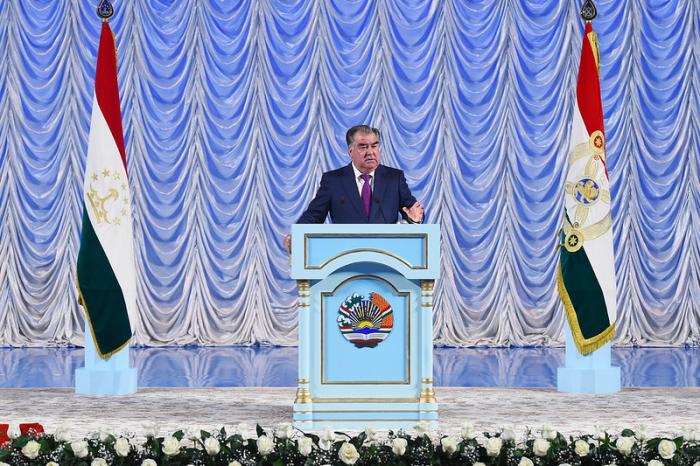 Речь по случаю Дня государственного языка Республики Таджикистан